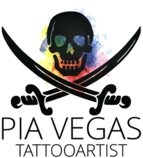 PIA VEGAS TATTOOARTIST Logo (DPMA, 05.02.2022)