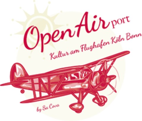 Open Air port Kultur am Flughafen Köln Bonn by Sa Cova Logo (DPMA, 24.05.2022)