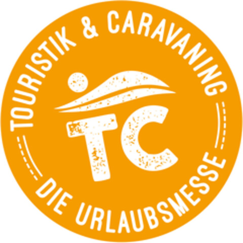 TC TOURISTIK & CARAVANING DIE URLAUBSMESSE Logo (DPMA, 05.12.2023)