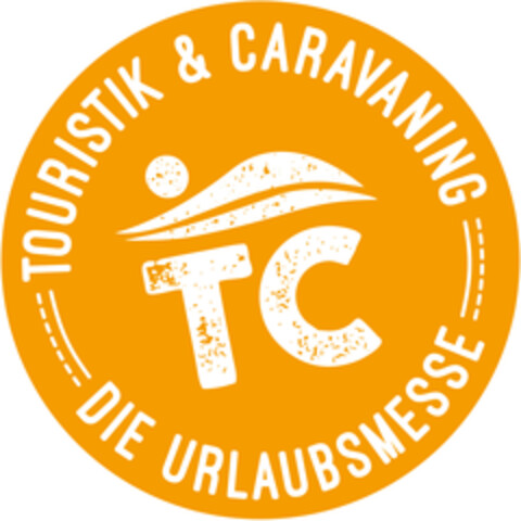 TC TOURISTIK & CARAVANING DIE URLAUBSMESSE Logo (DPMA, 12/05/2023)