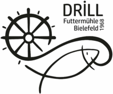 DRILL Futtermühle Bielefeld 1968 Logo (DPMA, 12/04/2023)