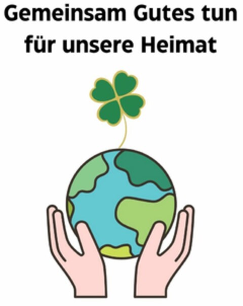 Gemeinsam Gutes tun für unsere Heimat Logo (DPMA, 26.04.2024)
