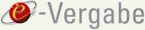 e-Vergabe Logo (DPMA, 30.01.2003)