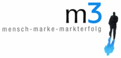 m3 mensch-marke-markterfolg Logo (DPMA, 08/06/2003)