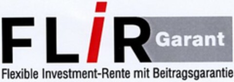 FLIR Garant Flexible Investment-Rente mit Beitragsgarantie Logo (DPMA, 26.11.2003)