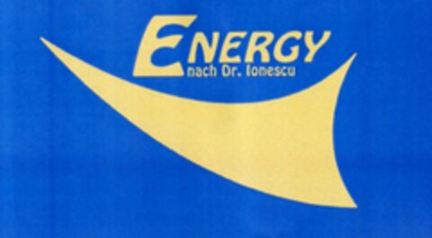 ENERGY nach Dr. Ionescu Logo (DPMA, 13.05.2004)