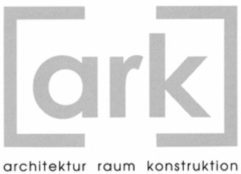 ark architektur raum konstruktion Logo (DPMA, 09/06/2004)