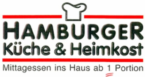 HAMBURGER Küche & Heimkost Logo (DPMA, 18.06.2005)