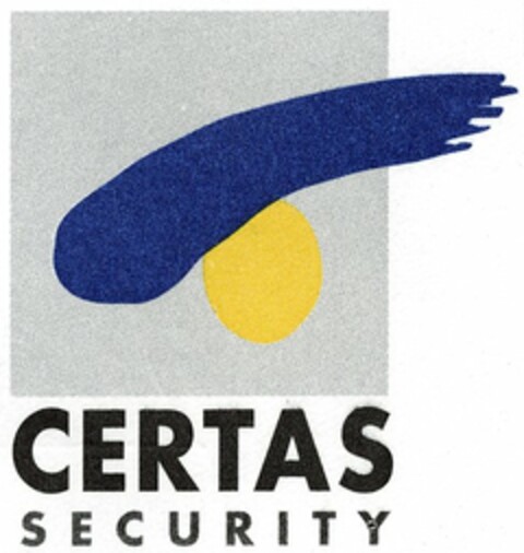 CERTAS SECURITY Logo (DPMA, 22.10.2005)