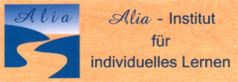 Alia - Institut für individuelles Lernen Logo (DPMA, 13.12.2007)