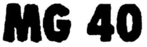 MG 40 Logo (DPMA, 01.01.1995)