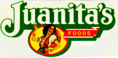 Juanita`s FOODS Logo (DPMA, 31.07.1996)
