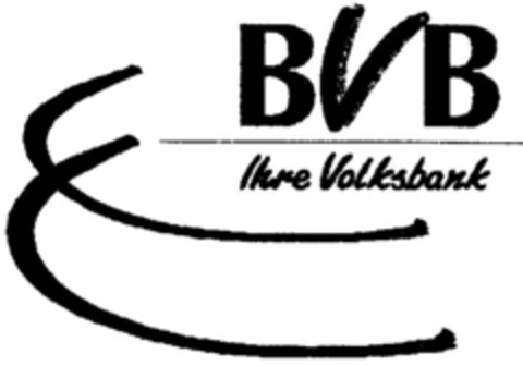 BVB Ihre Volksbank Logo (DPMA, 06.06.1997)