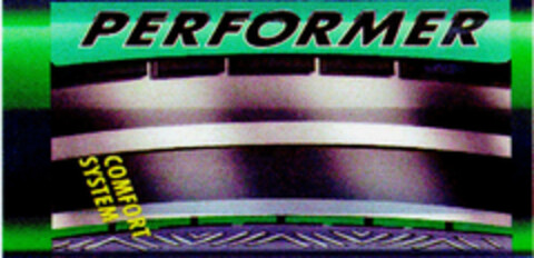 PERFORMER COMFORT SYSTEM Logo (DPMA, 09/22/1997)