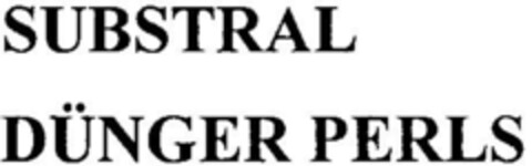 SUBSTRAL DÜNGER PERLS Logo (DPMA, 07/14/1998)