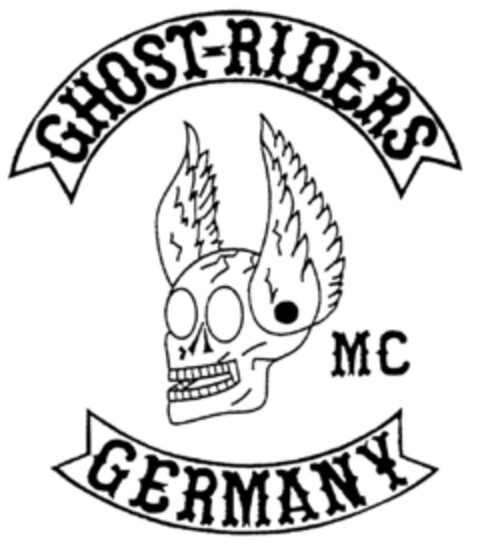 GHOST-RIDERS MC GERMANY Logo (DPMA, 10.04.1999)