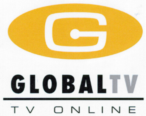 G GLOBALTV TV ONLINE Logo (DPMA, 29.05.1999)