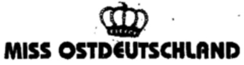 MISS OSTDEUTSCHLAND Logo (DPMA, 26.11.1999)