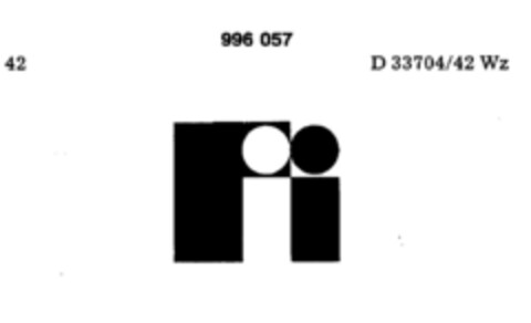996057 Logo (DPMA, 02.04.1979)