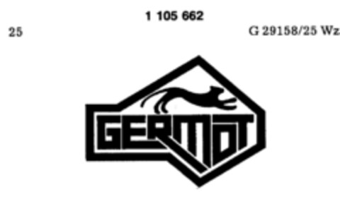GERMOT Logo (DPMA, 11/05/1981)
