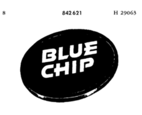 BLUE CHIP Logo (DPMA, 06.12.1966)