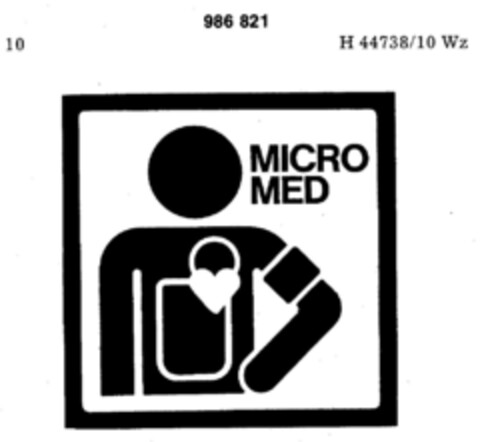 MICRO MED Logo (DPMA, 27.09.1978)
