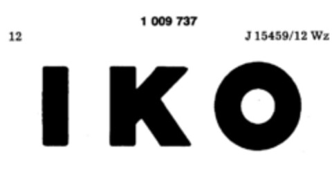 IKO Logo (DPMA, 08/30/1979)