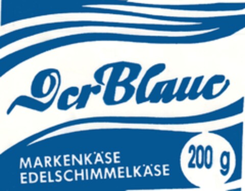 Der Blaue MARKENKÄSE EDELSCHIMMELKÄSE 200 g Logo (DPMA, 27.07.1993)