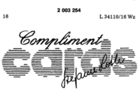 Compliment cards Stefanie Loth Logo (DPMA, 30.11.1990)