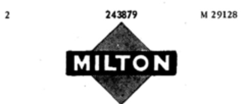 Milton Logo (DPMA, 07.11.1919)