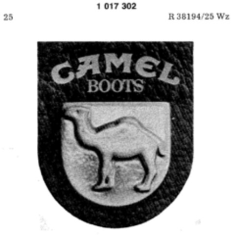 CAMEL BOOTS Logo (DPMA, 01.10.1980)