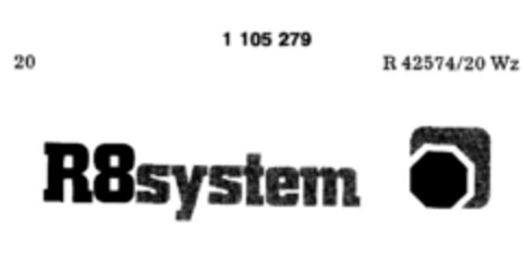 R8system Logo (DPMA, 22.11.1984)