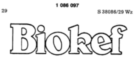 Biokef Logo (DPMA, 12.10.1982)