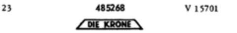 DIE KRONE Logo (DPMA, 19.07.1935)