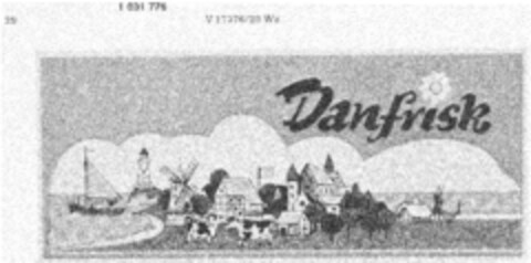 Danfrisk Logo (DPMA, 12/20/1980)