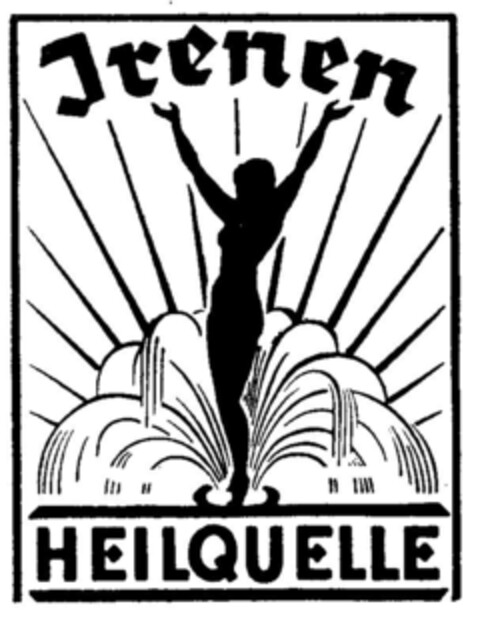 Irenen HEILQUELLE Logo (DPMA, 16.06.1954)