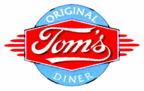 ORIGINAL Tom's DINER Logo (DPMA, 12.09.2001)