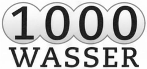 1000 WASSER Logo (DPMA, 08/09/2008)