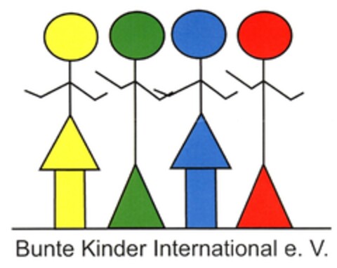 Bunte Kinder International e.V. Logo (DPMA, 06.06.2009)