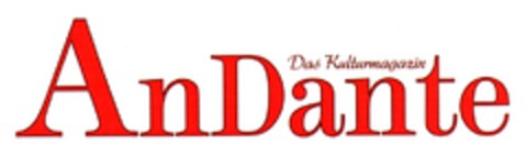 Das Kulturmagazin AnDante Logo (DPMA, 26.08.2011)
