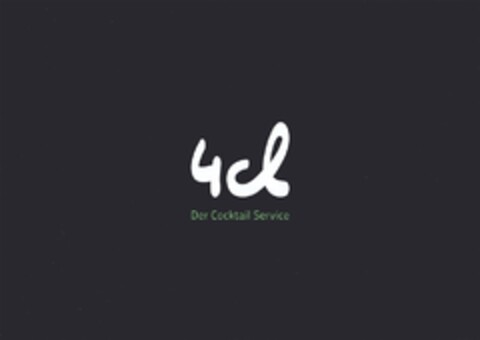 4cl Der Cocktail Service Logo (DPMA, 14.06.2012)