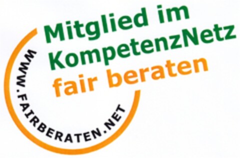 Mitglied im KompetenzNetz fair beraten Logo (DPMA, 09/26/2012)