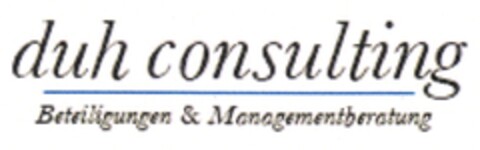 duh consulting Logo (DPMA, 03.04.2013)