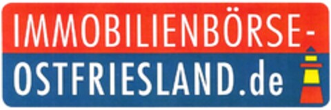 IMMOBILIENBÖRSE-OSTFRIESLAND.de Logo (DPMA, 10/17/2014)