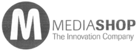 M MEDIA SHOP The Innovation Company Logo (DPMA, 11/24/2015)