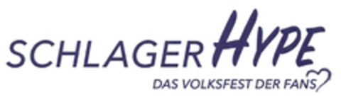 SCHLAGER HYPE DAS VOLKSFEST DER FANS Logo (DPMA, 28.02.2017)