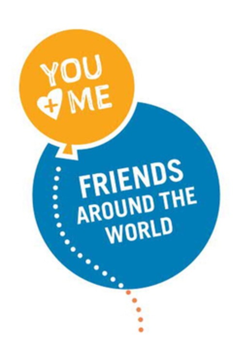 YOU+ME: FRIENDS AROUND THE WORLD Logo (DPMA, 10.05.2017)