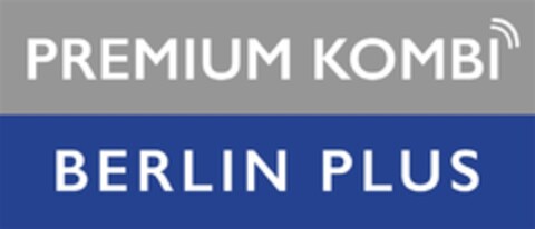 PREMIUM KOMBI BERLIN PLUS Logo (DPMA, 10.08.2018)