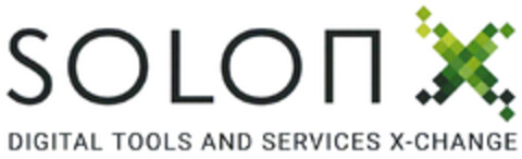 SOLON X DIGITAL TOOLS AND SERVICES X-CHANGE Logo (DPMA, 09.04.2020)