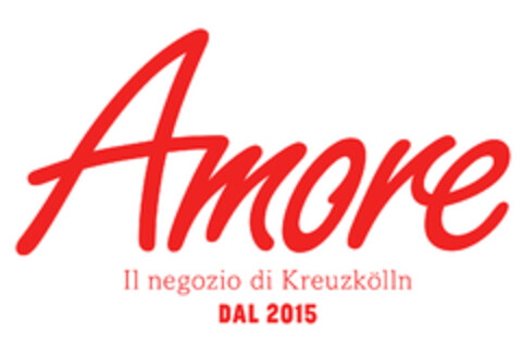 Amore Il negozio di Kreuzkölln DAL 2015 Logo (DPMA, 11.09.2020)
